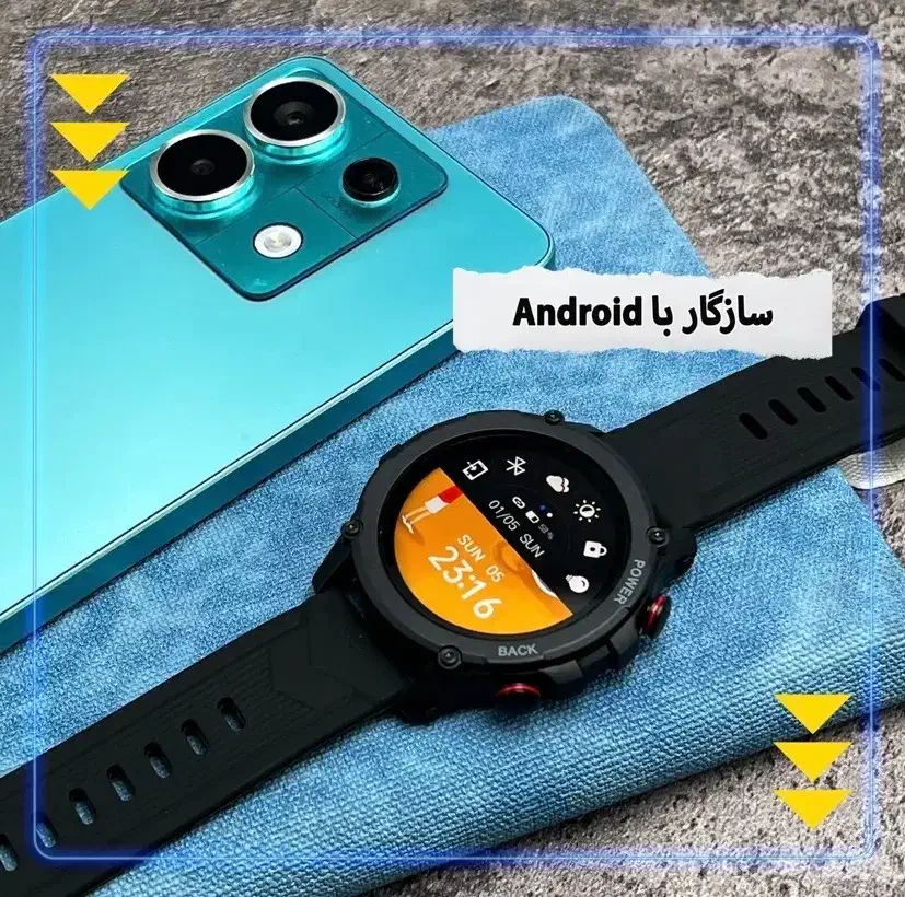 ساعت هوشمند ۴۶ میلی متر برند ریو لینک مدل 4Plus|ساعت|قائمشهر, |دیوار