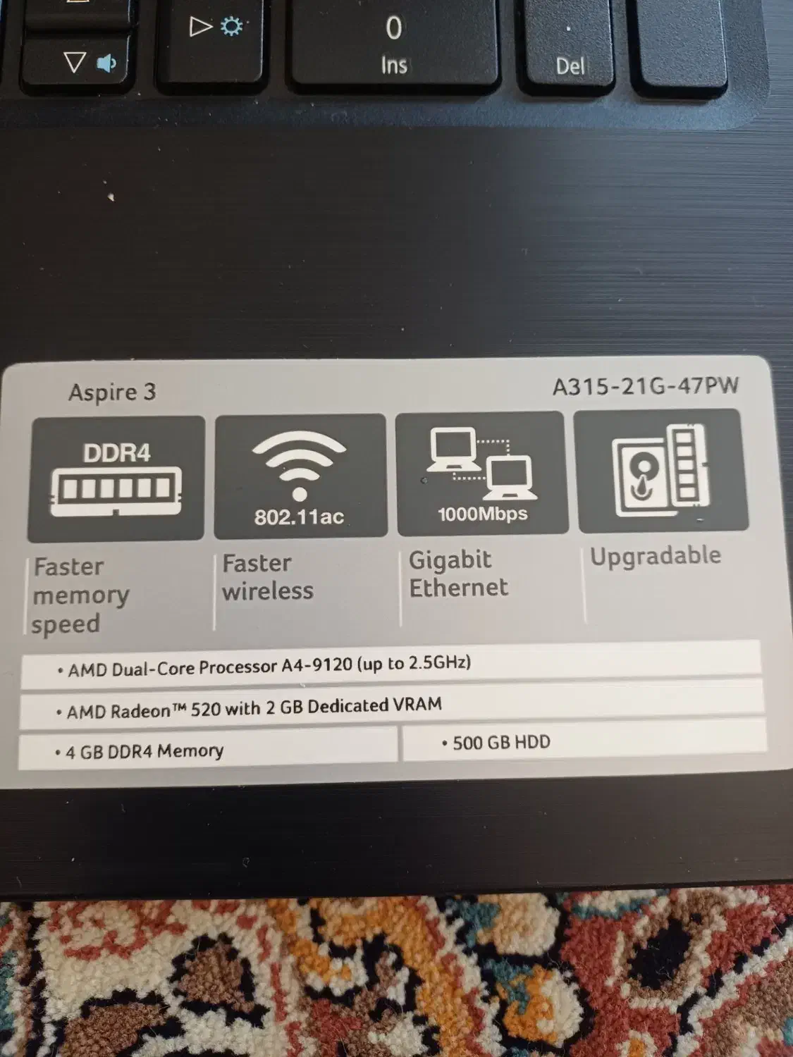 لب تاپ acer|رایانه همراه|هچیرود, |دیوار