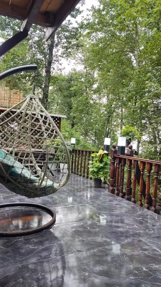 کلبه سوئیسی ۲خواب|اجارهٔ کوتاهمدت ویلا و باغ|نشتارود, |دیوار