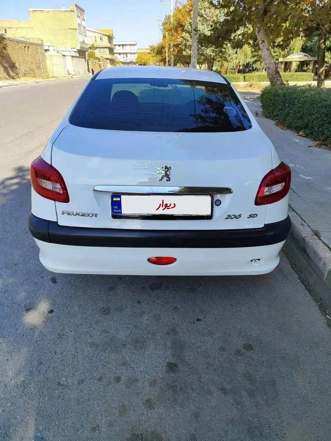 206 v8 sd مدل ۹۵ بدون رنگ|خودرو سواری و وانت|ارومیه, |دیوار