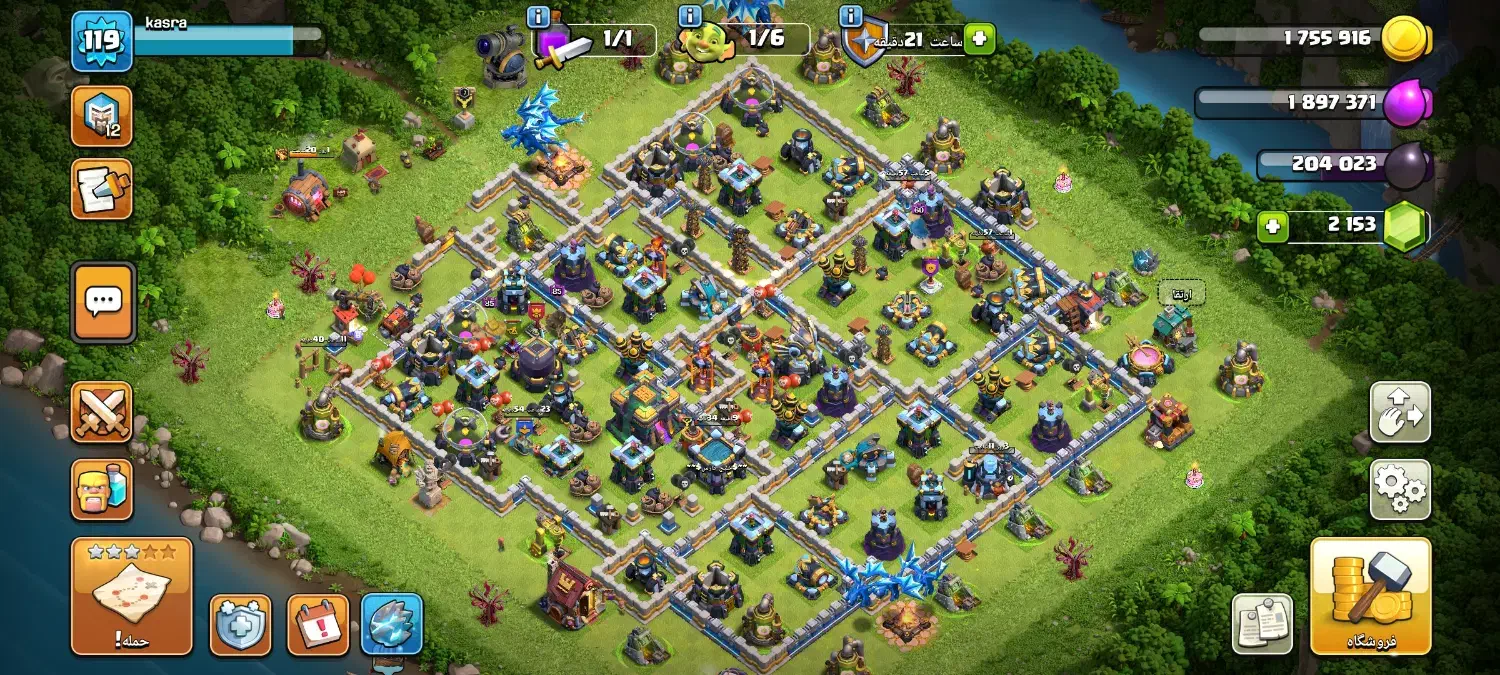 اکانت کلش تاون۱۴|کنسول، بازی ویدئویی و آنلاین|رشت, کوی حسینی|دیوار