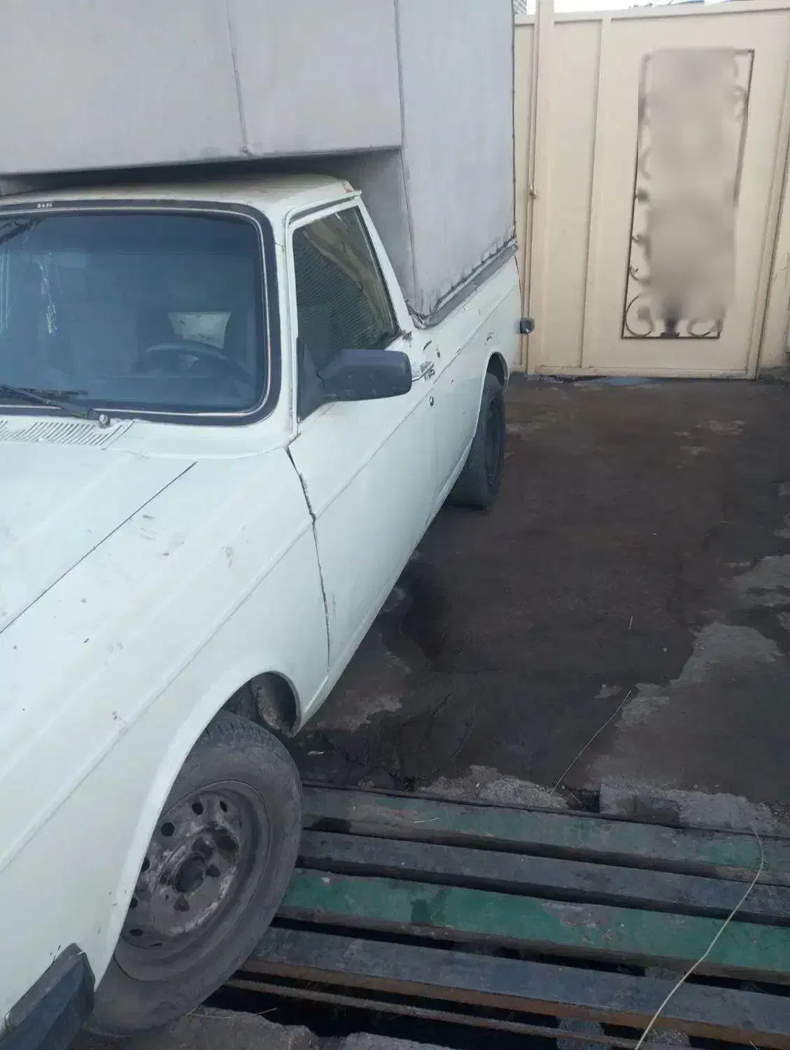 عقب جلو پلمپ اما طرف شاگرد برای تقویت ورق گذاشتم|خودرو سواری و وانت|فیرورق, |دیوار