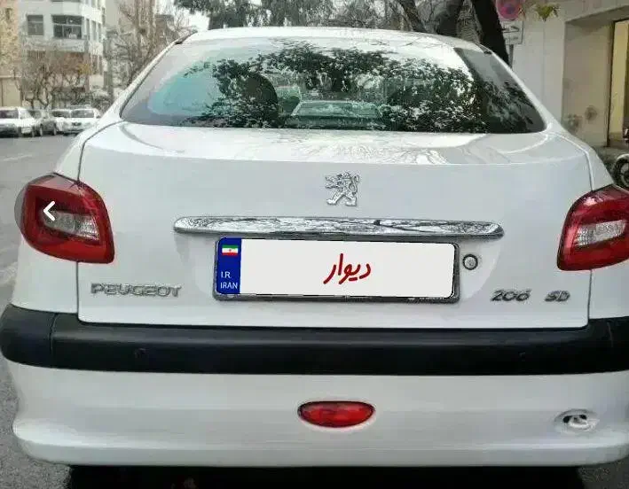 پژو ۲۰۶ sd مدل۸۸ tu5|خودرو سواری و وانت|بندرعباس, |دیوار