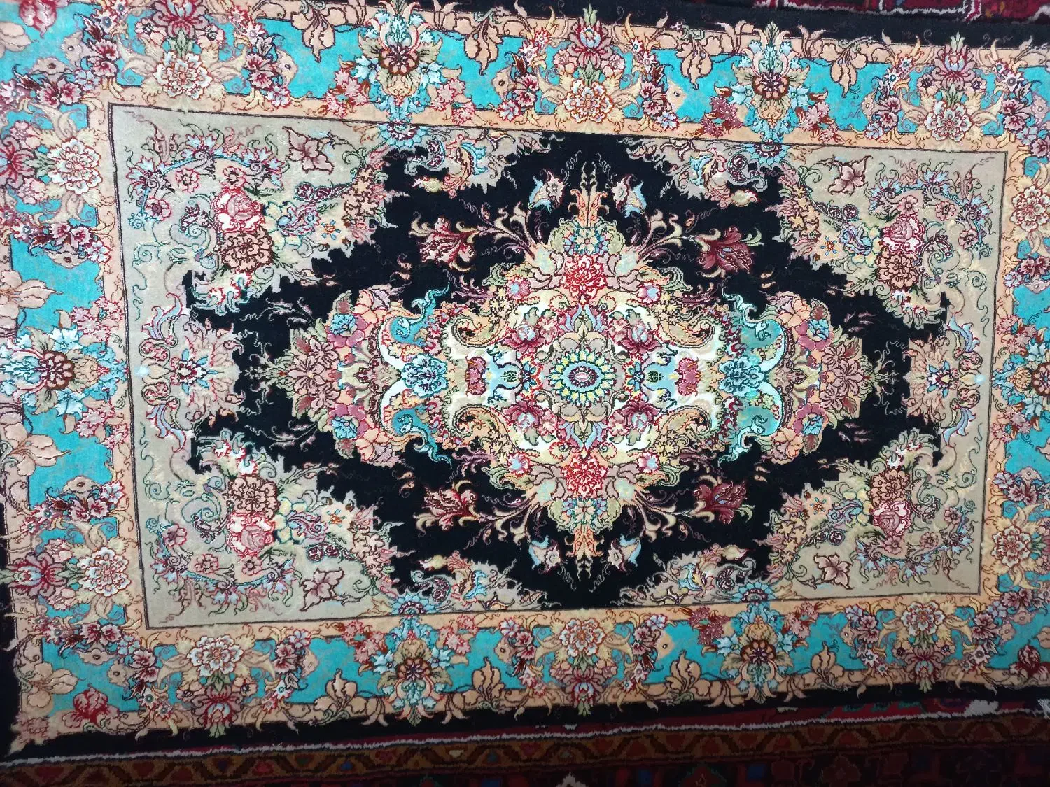 فرش زرنیم نقشه سالاری|فرش|اردبیل, |دیوار