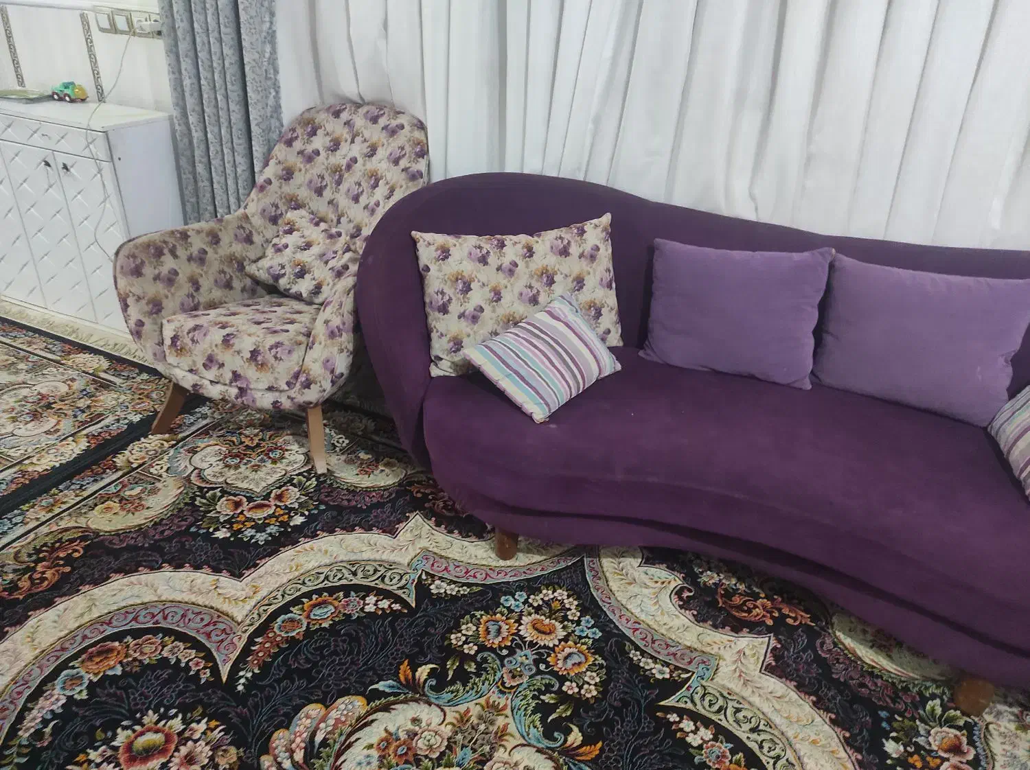 مبل نه نفره کهنوج|مبلمان خانگی و میز عسلی|کهنوج, |دیوار