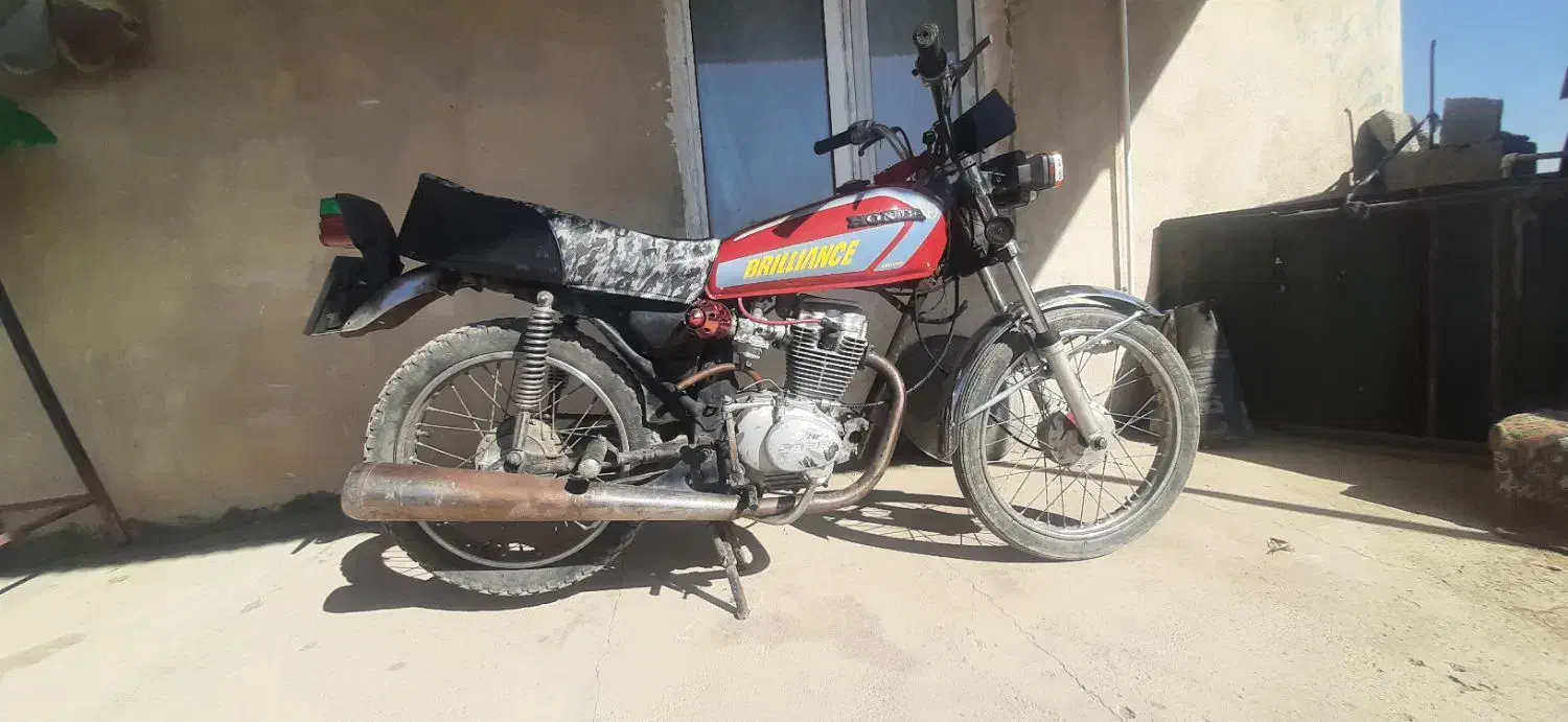 موتور ۱۵۰ دستی مزایده|موتورسیکلت|گهواره, |دیوار