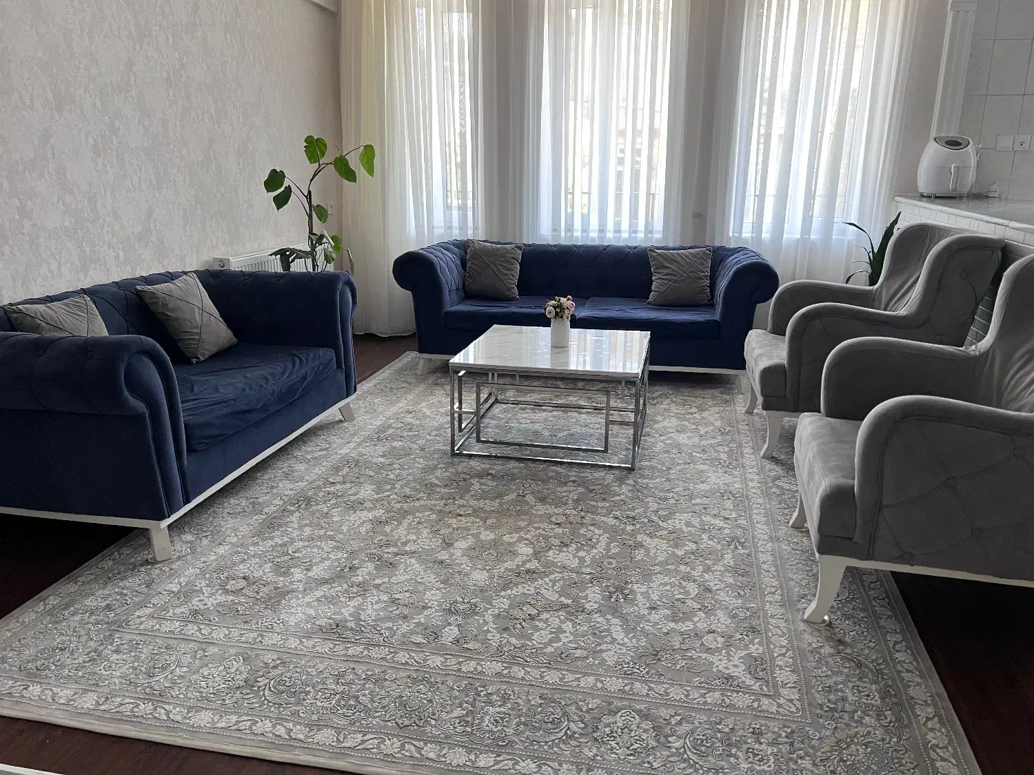 مبل هفت نفره|مبلمان خانگی و میز عسلی|جوانرود, |دیوار