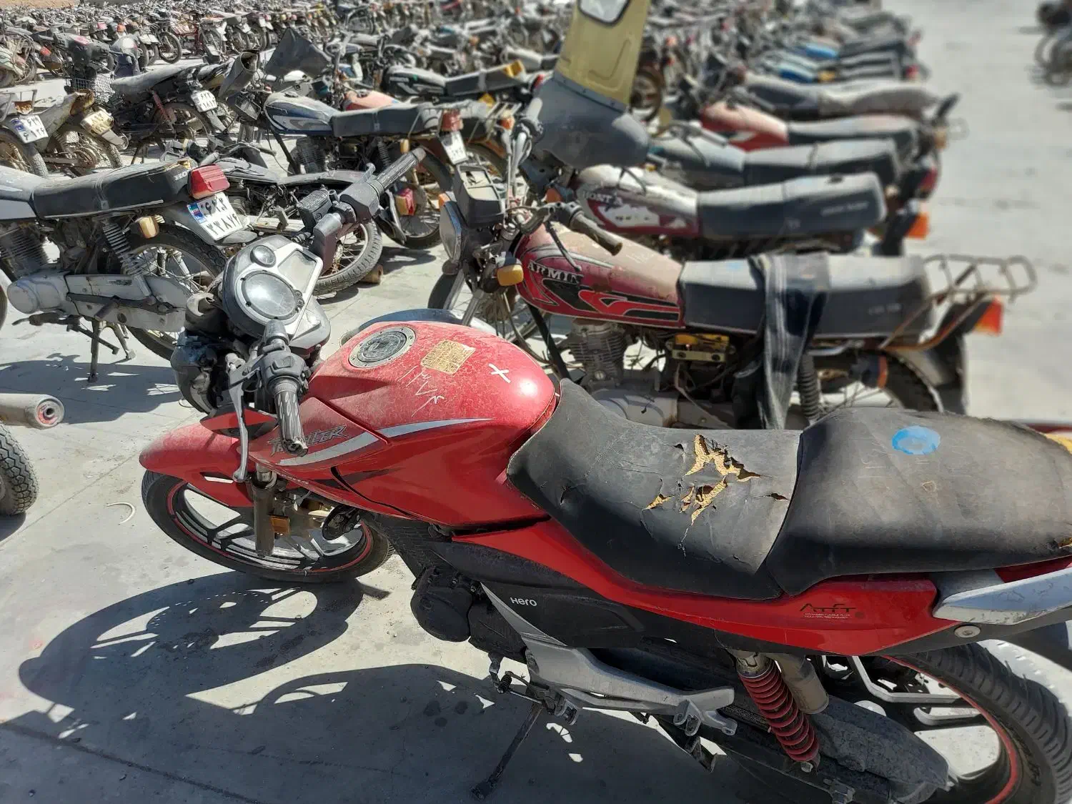 موتور مزایده|موتورسیکلت|اصفهان, آبشار|دیوار