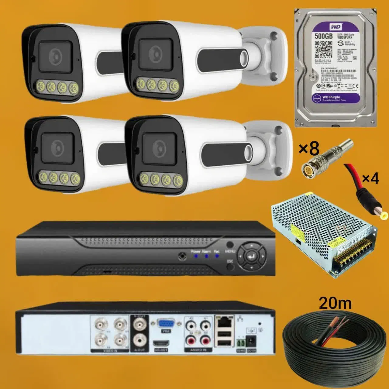 دوربین مداربسته 5MP قابلیت ضبط و تشخیص چهره&-|دوربین مداربسته|شیراز, تپه تلویزیون|دیوار