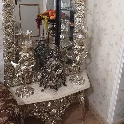 فقط شمعدانی فرشته با ساعت|صنایع دستی و سایر لوازم تزئینی|قزوین, |دیوار