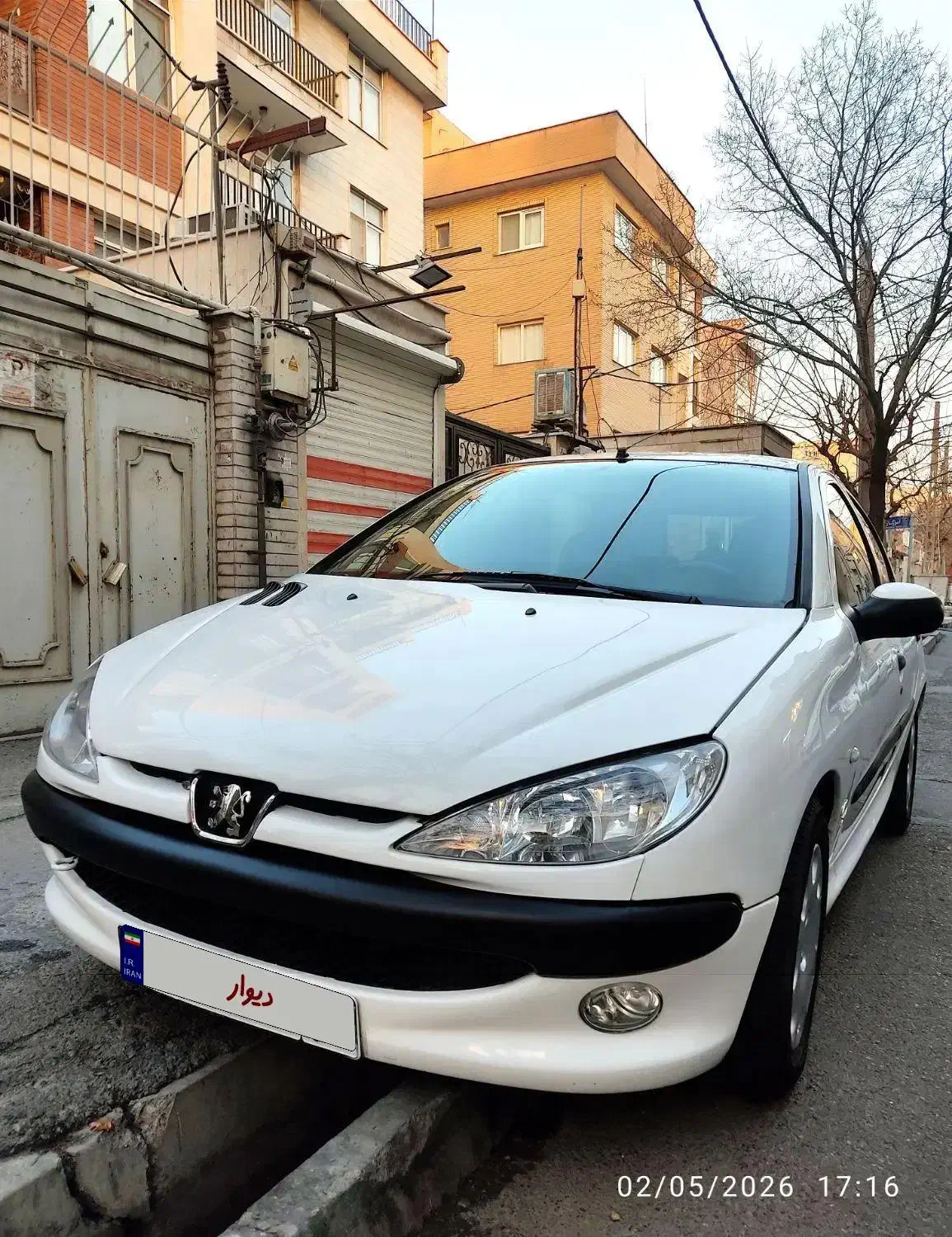 پژو 206 مدل ۸۱ سفید|خودرو سواری و وانت|تهران, مدائن|دیوار
