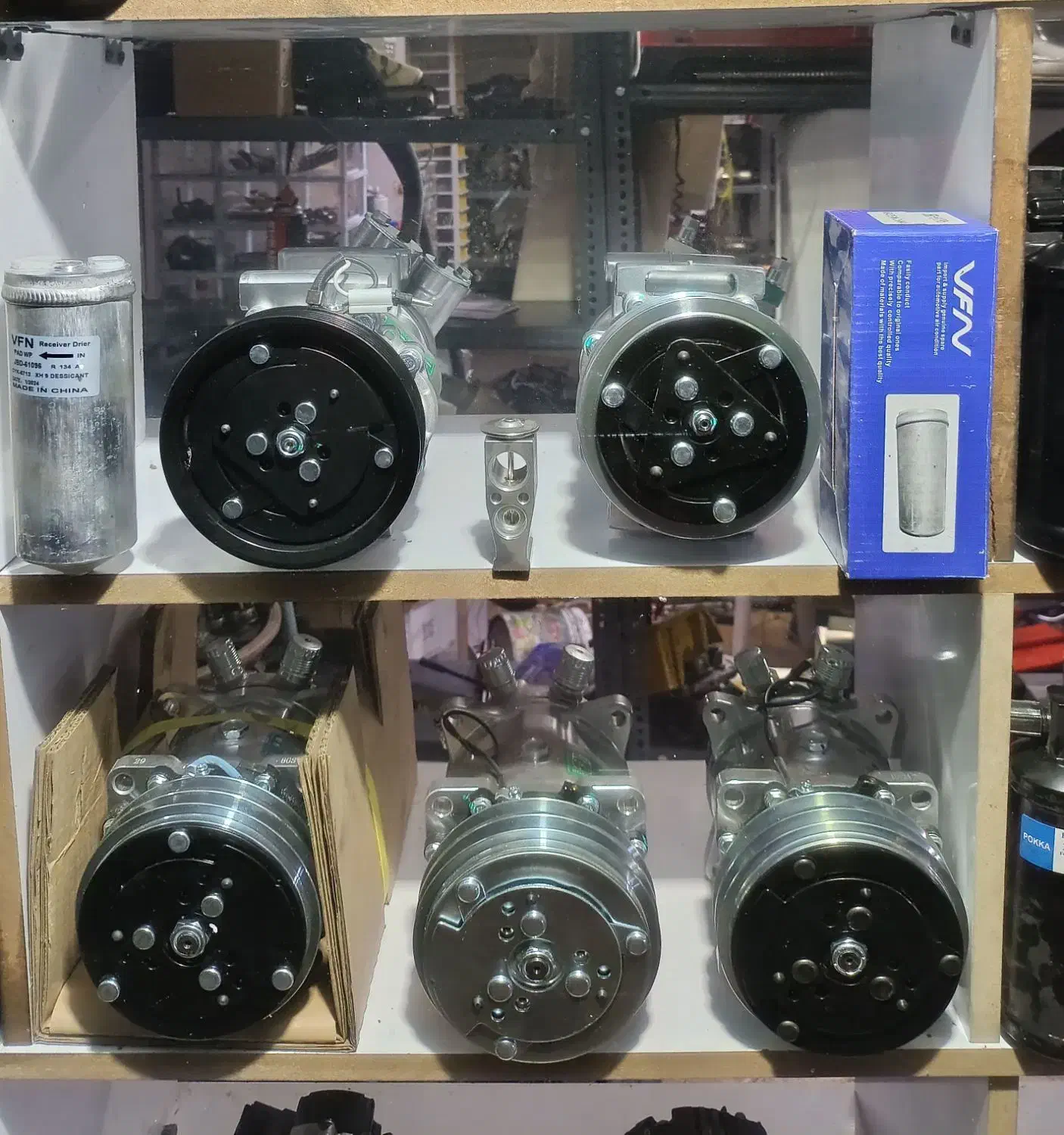 کمپرسور کولر انواع خودرو نو و استوک|قطعات یدکی و لوازم جانبی|کرج, گوهردشت|دیوار