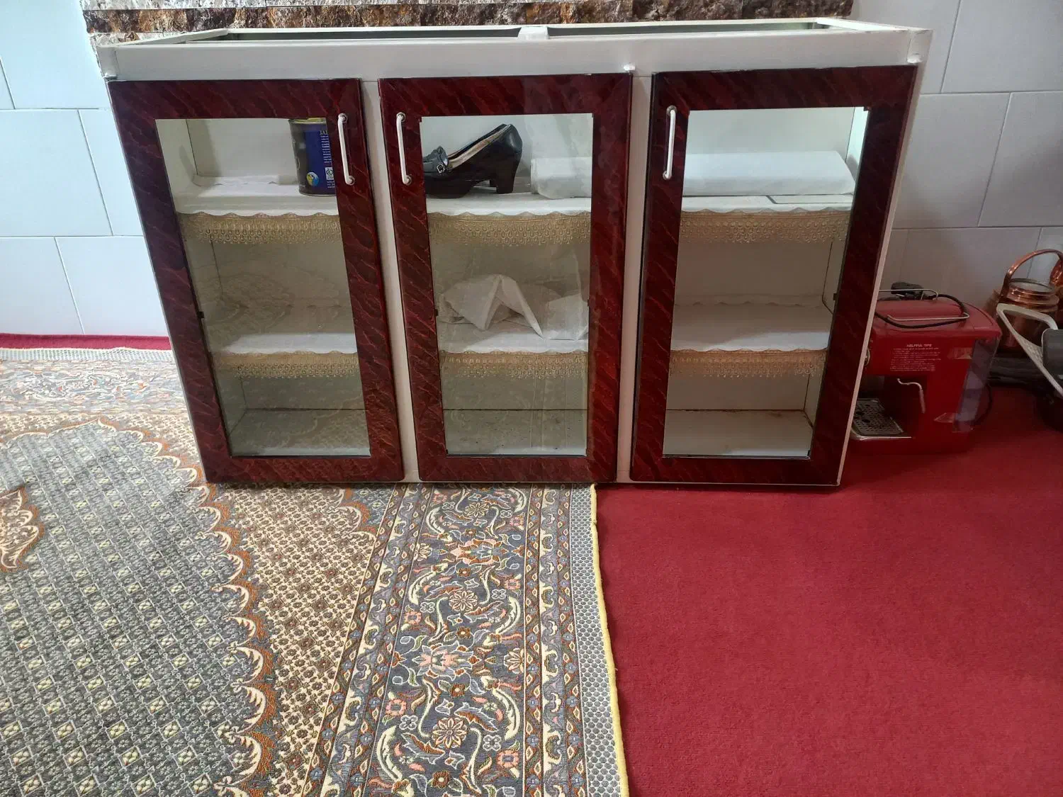 کابینت گالوانیزه|کتابخانه، شلف، قفسه‌های دیواری|میانه, |دیوار