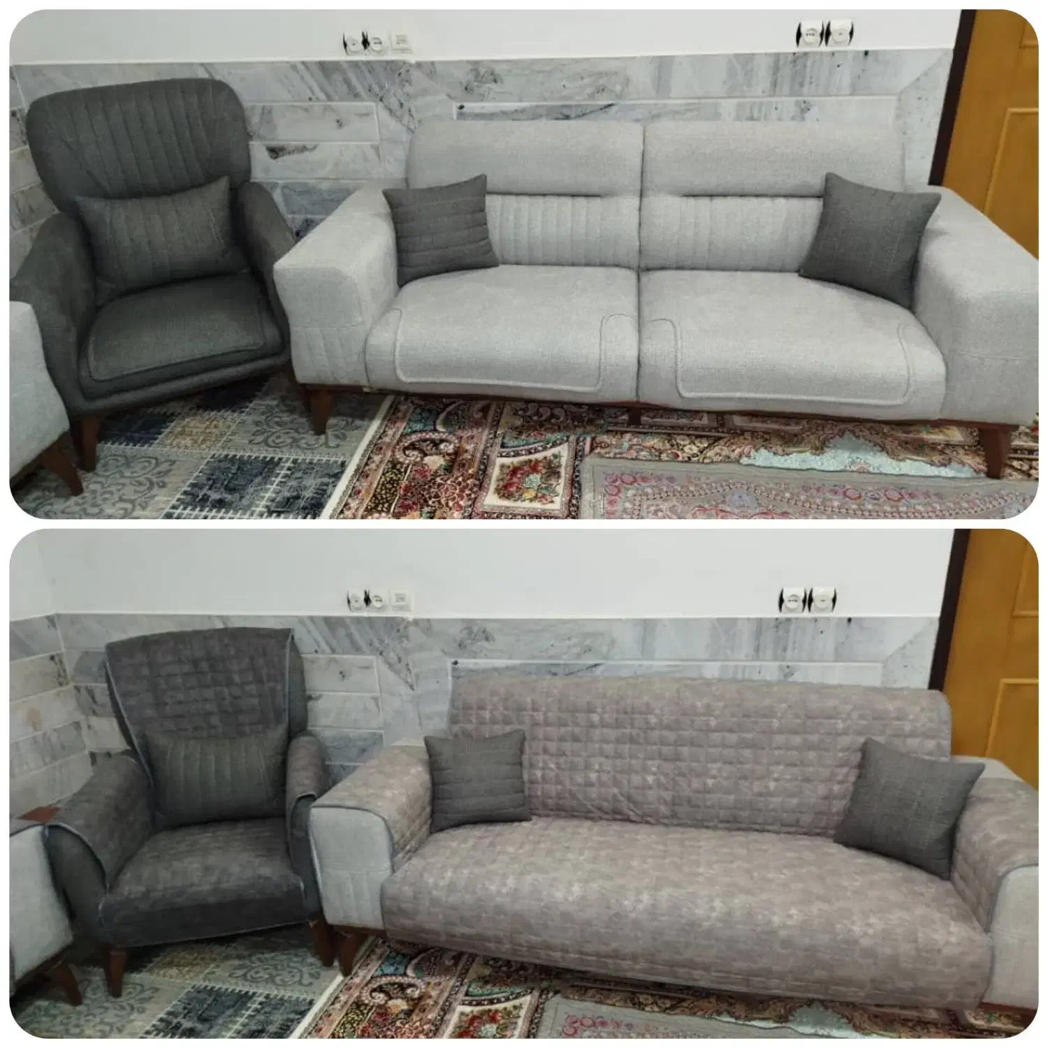 طراحی و دوخت انواع کاور مبل (بیرجند و حومه)|خدمات پیشه و مهارت|بیرجند, |دیوار