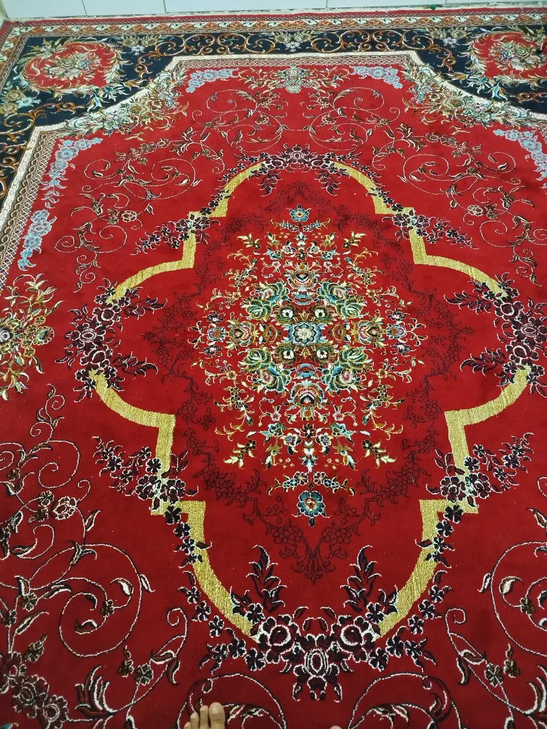 دو عدد فرش 12متری|فرش|بروجرد, |دیوار