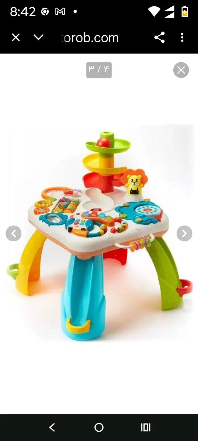 میز بازی خلاقیت کودک برند هانگر|اسباب و اثاث بچه|تهران, کوی بیمه|دیوار