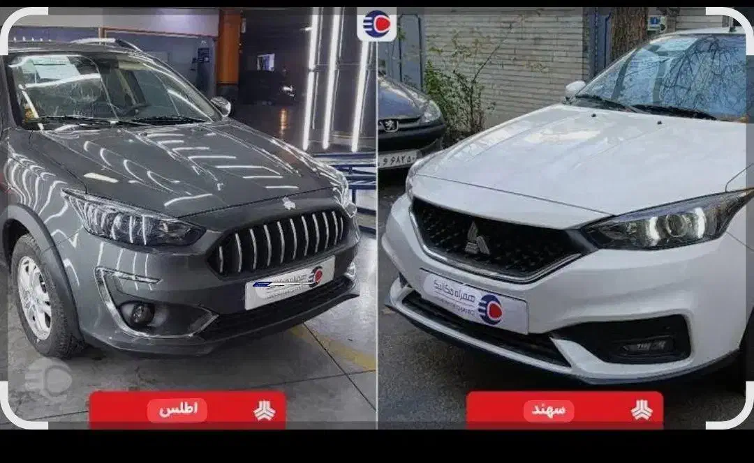 حواله اطلس s و سهند s|خودرو سواری و وانت|پارس‌آباد, |دیوار