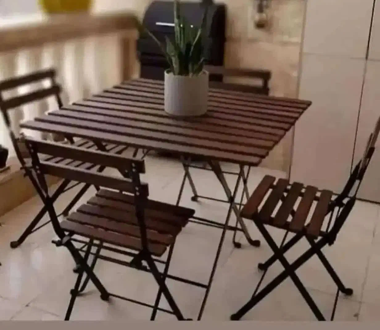 سرویس میز صندلی پیچک تاشو رستورانی کافه ای تراسی|میز و صندلی غذاخوری|تهران, قیطریه|دیوار