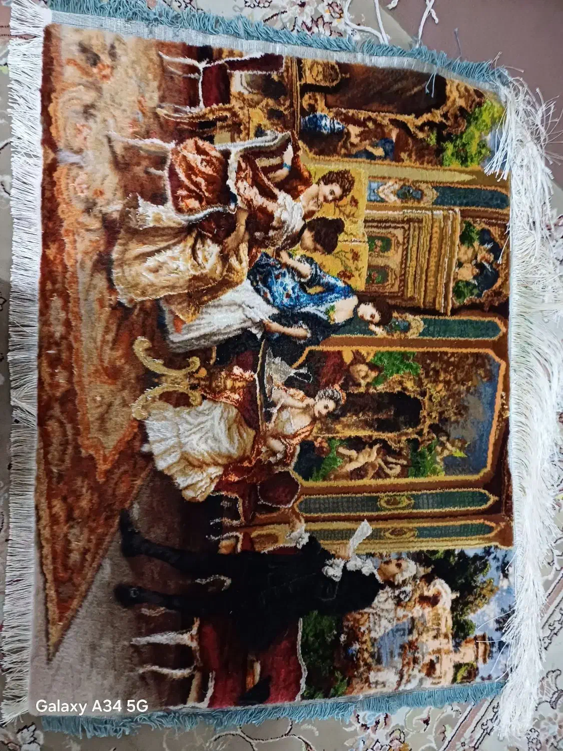 تابلو فرش دست بافت|تابلو فرش|رشت, نظری|دیوار