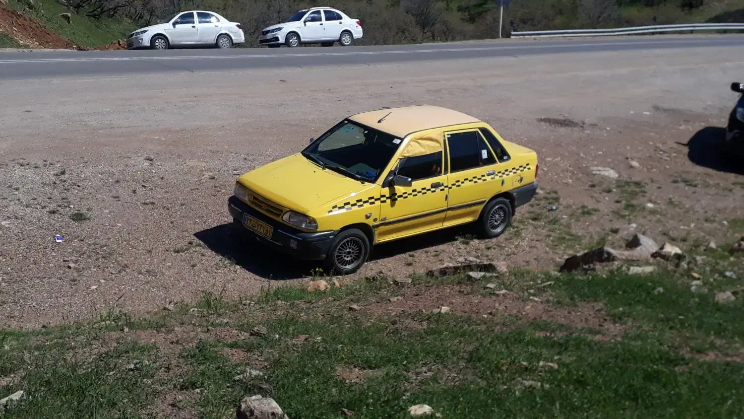 تاکسی پراید گردشی|خودرو سواری و وانت|کامیاران, |دیوار