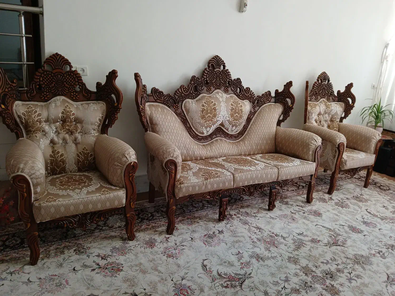 مبلمان هفت نفره|مبلمان خانگی و میز عسلی|تیران, |دیوار