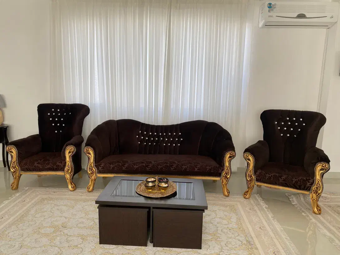 مبل ۸ نفره|مبلمان خانگی و میز عسلی|قروه, |دیوار