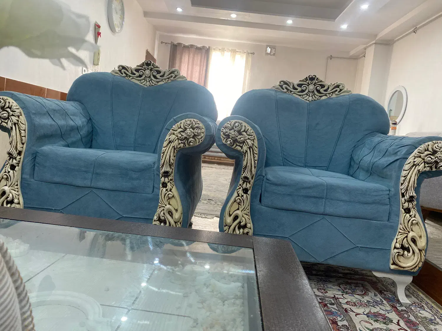 مبل هفت نفره مفت|مبلمان خانگی و میز عسلی|نگین شهر, |دیوار
