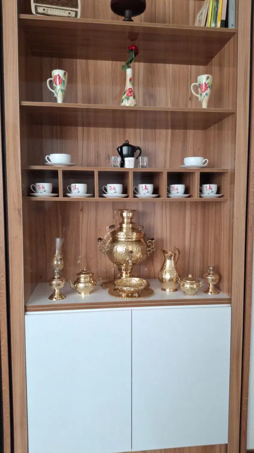 سماور ذغالی برنجی|سماور، چای‌ساز، قهوه‌ساز|زنجان, |دیوار