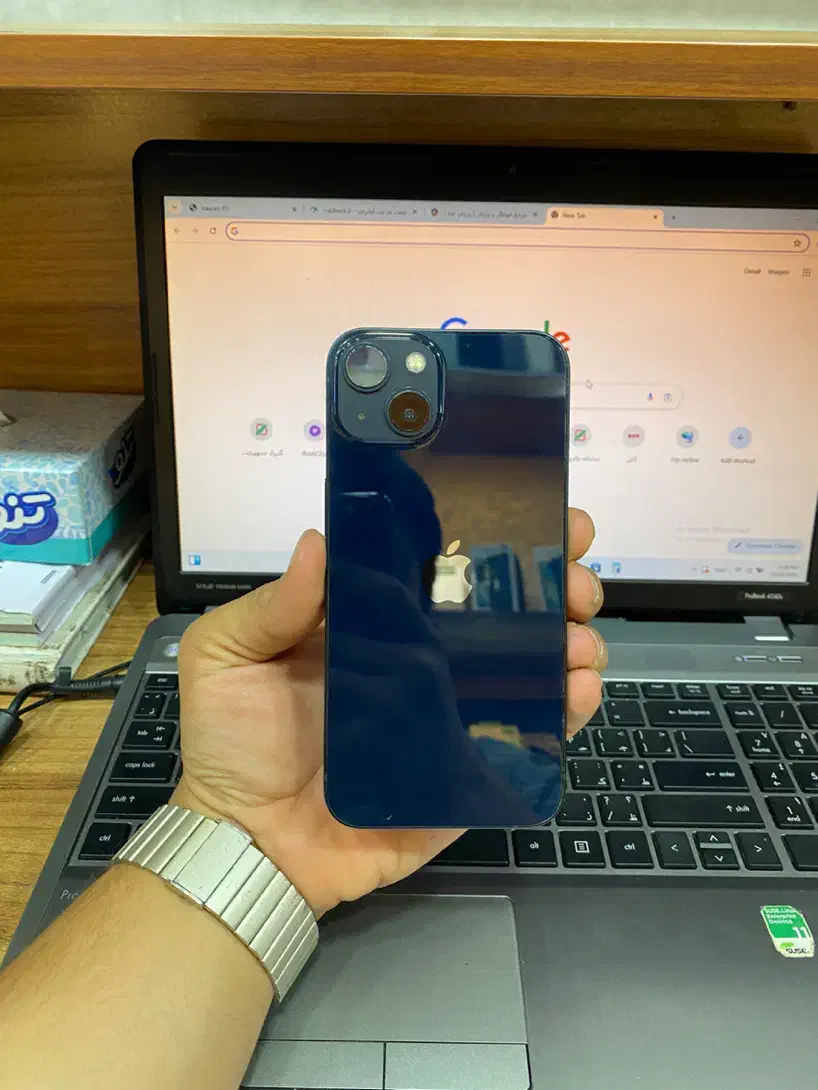 ۱۳نرمال ۲۵۶ گیگ باتری۱۰۰|موبایل|قزوین, |دیوار