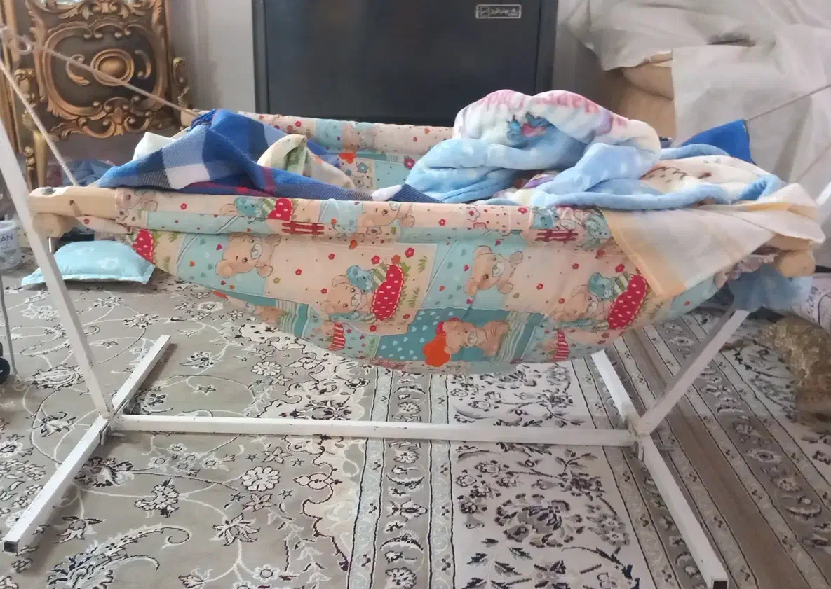 ننو گهواره ای|اسباب و اثاث بچه|قم, شهرک توانیر|دیوار