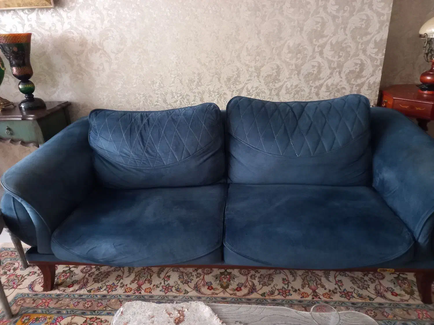 مبل ۳نفره که حالت استراحتی وخواب هم میشود|مبلمان خانگی و میز عسلی|مشهد, گوهرشاد|دیوار