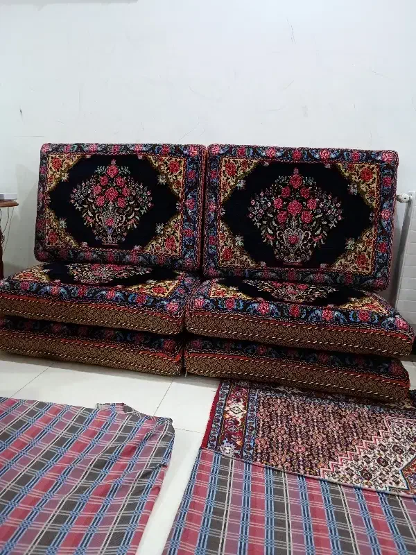 6 عدد پشتی دست بافت|پشتی|سنندج, |دیوار