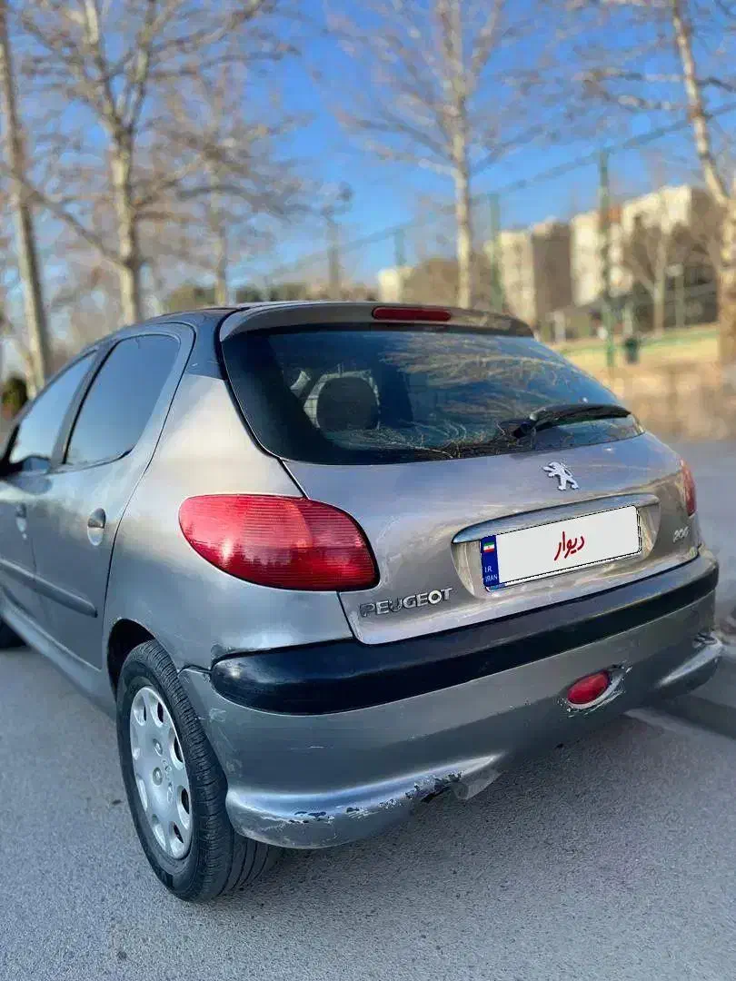 206 تیپ2 مدل 89|خودرو سواری و وانت|نیشابور, شهرک قدس|دیوار