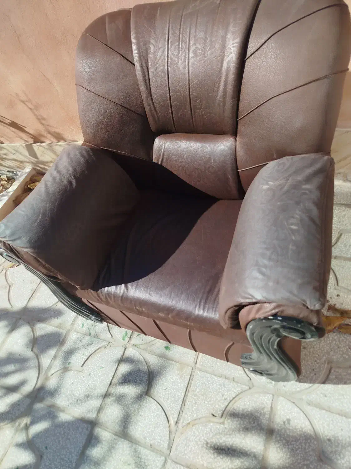 مبل 7 نفره دست دوم|مبلمان خانگی و میز عسلی|فردوس (خراسان), |دیوار