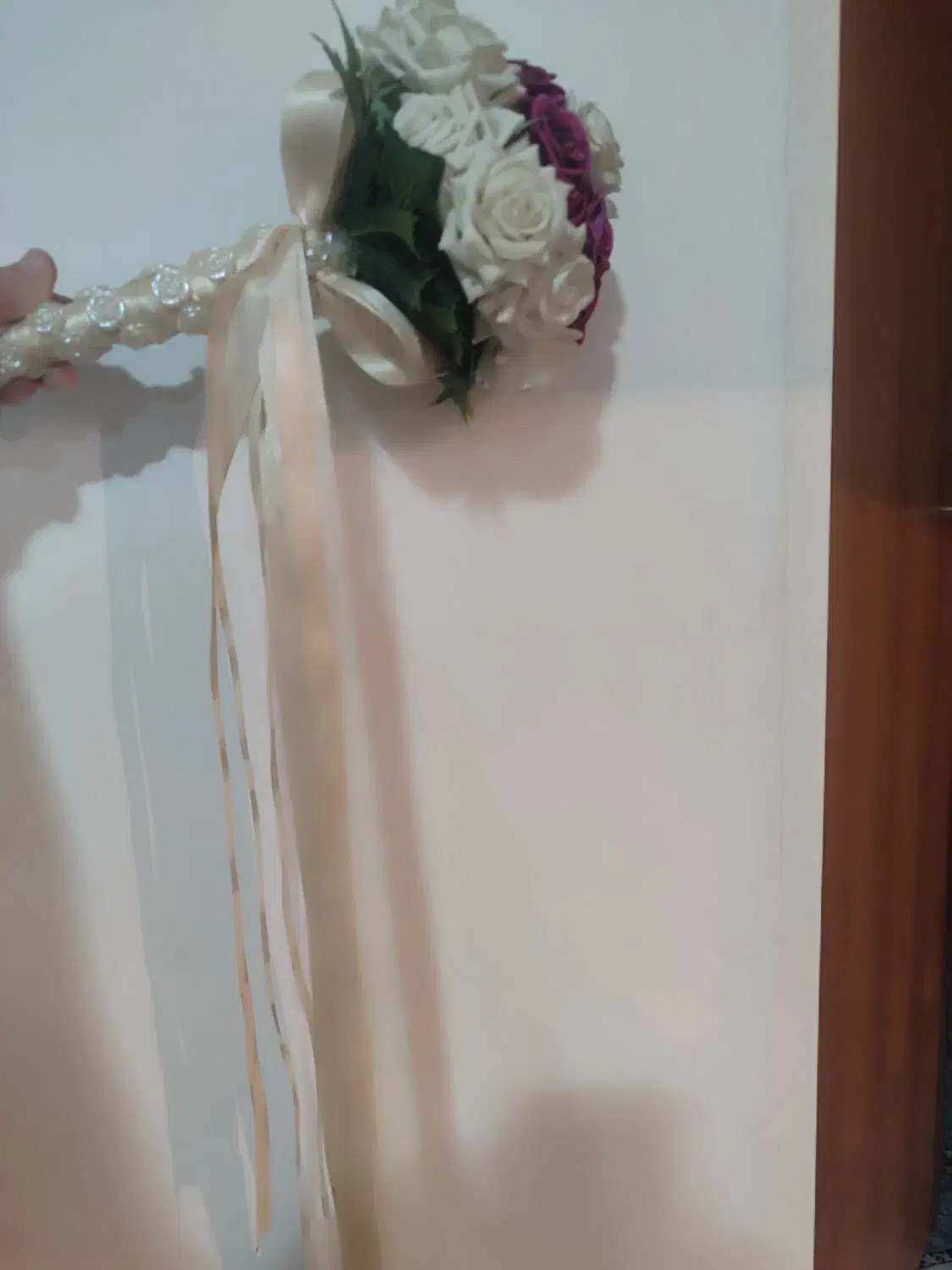 دستهگل عروس|گل مصنوعی|یاسوج, |دیوار