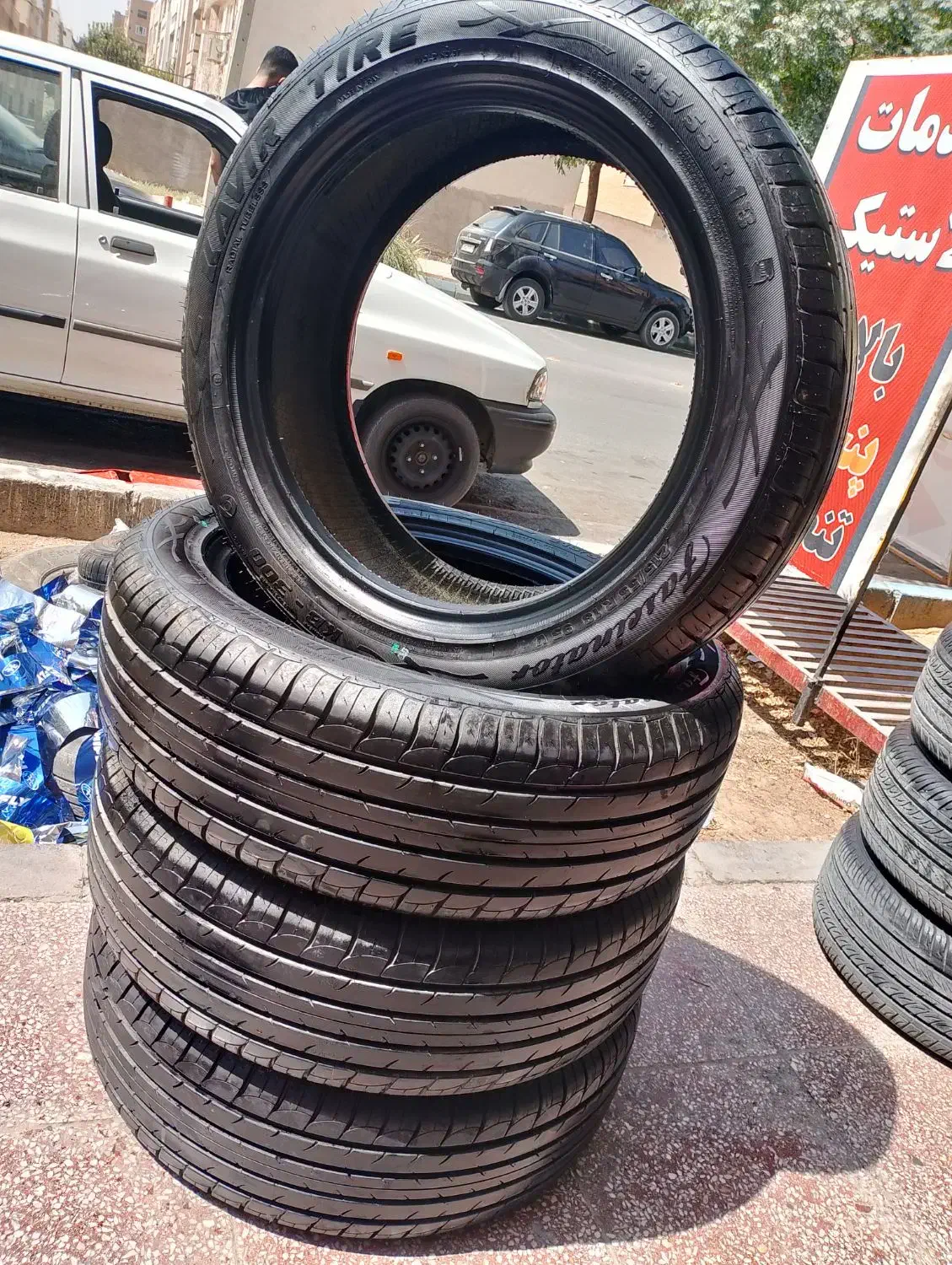 ۲۳۵/۵۵/۱۸ زیر شاسی لاستیک|قطعات یدکی و لوازم جانبی|شاهینشهر, خانه کارگر|دیوار