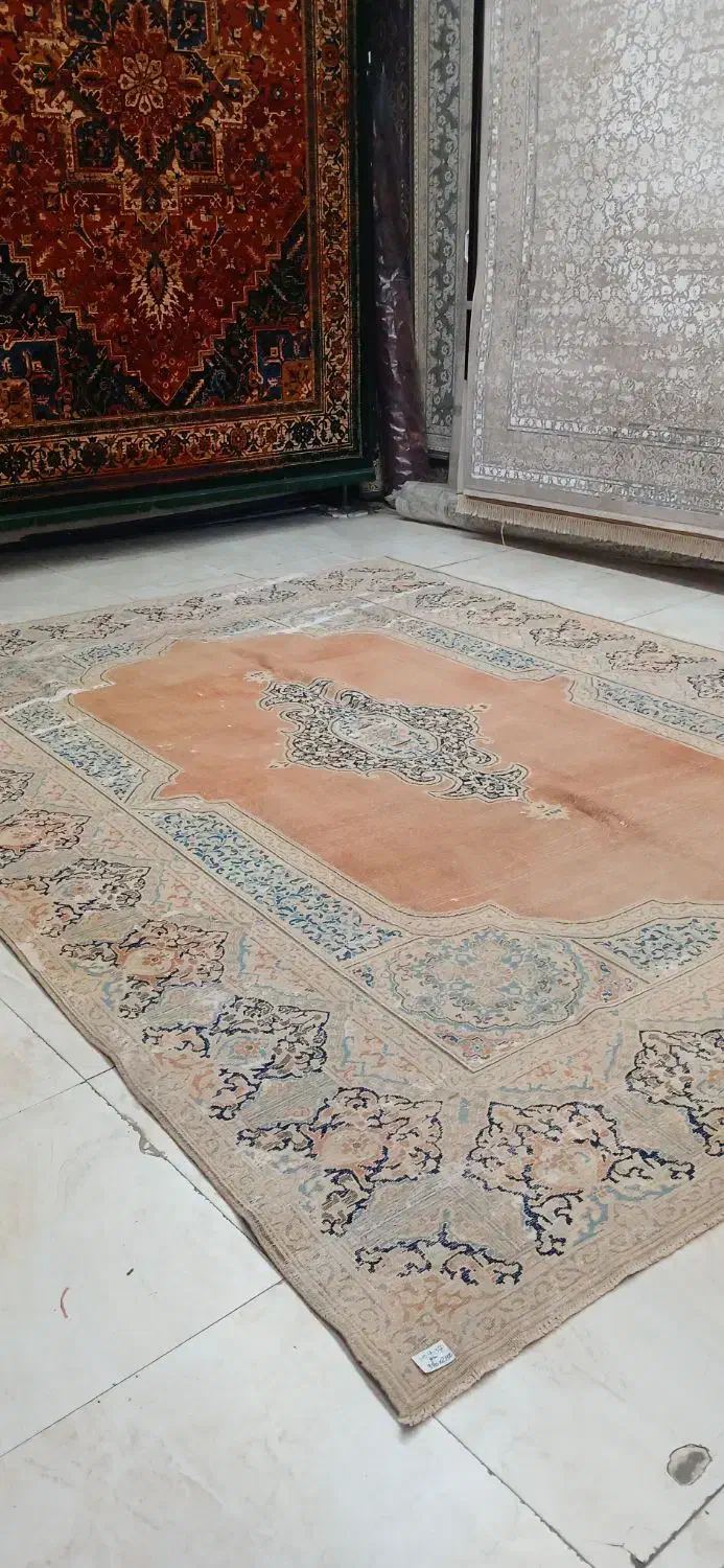 فرش دست باف سنگشور شده|فرش|اصفهان, احمدآباد|دیوار