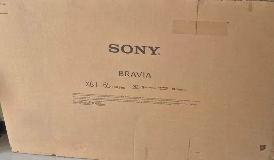 جعبه تلویزیون سونی ۶۵ اینچ|تلویزیون و پروژکتور|تهران, حشمتیه|دیوار