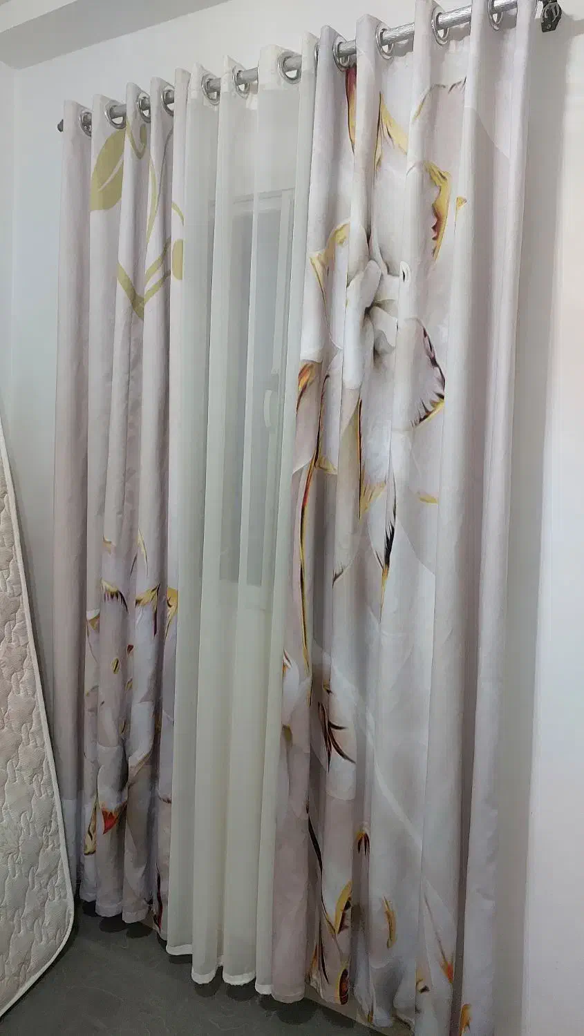 پرده پذیرایی|پرده، رانر، رومیزی|رشت, حمیدیان|دیوار