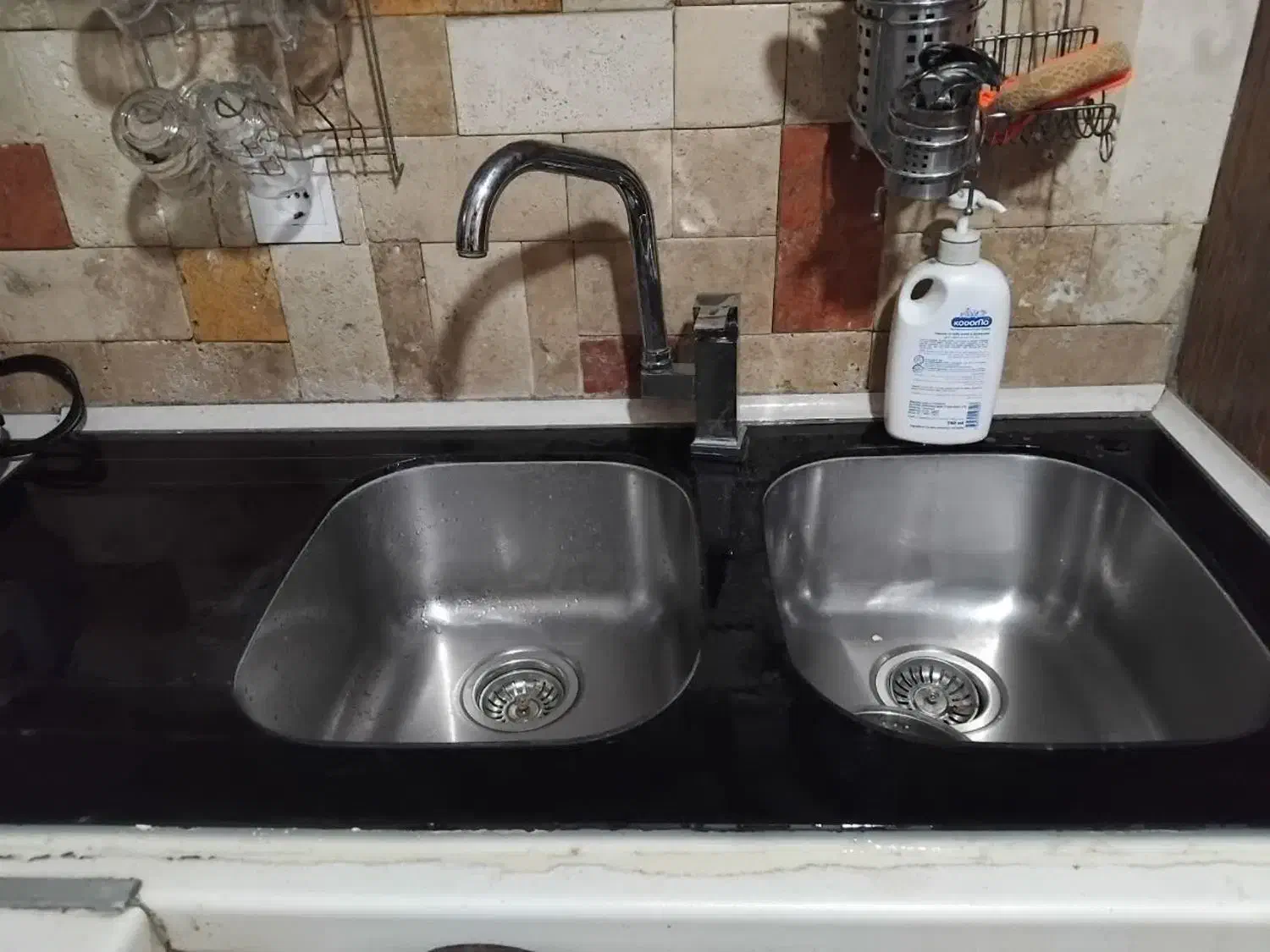 سینگ ظرف شویی شیشه ای|لوازم حمام|ری, جوانمرد قصاب|دیوار