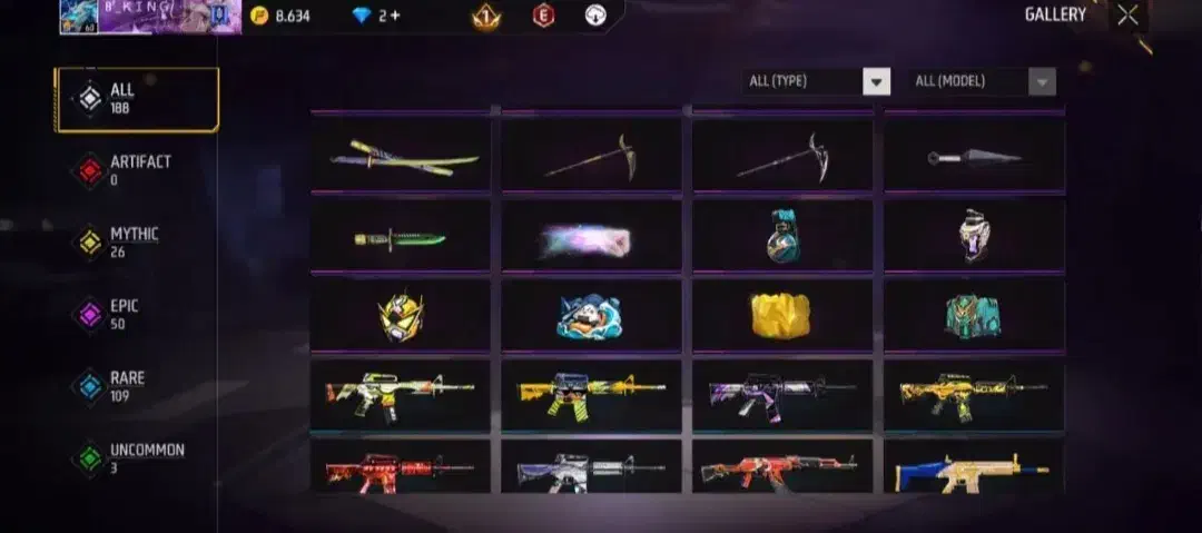 اکانت فری فایر|کنسول، بازی ویدئویی و آنلاین|گنبد کاووس, |دیوار