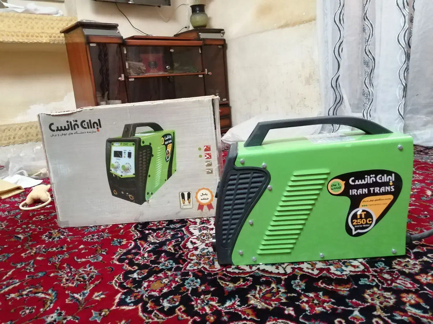 دستگاه جوش 250 آمپر ایران ترانس|ابزارآلات|مشهد, پنجتن|دیوار
