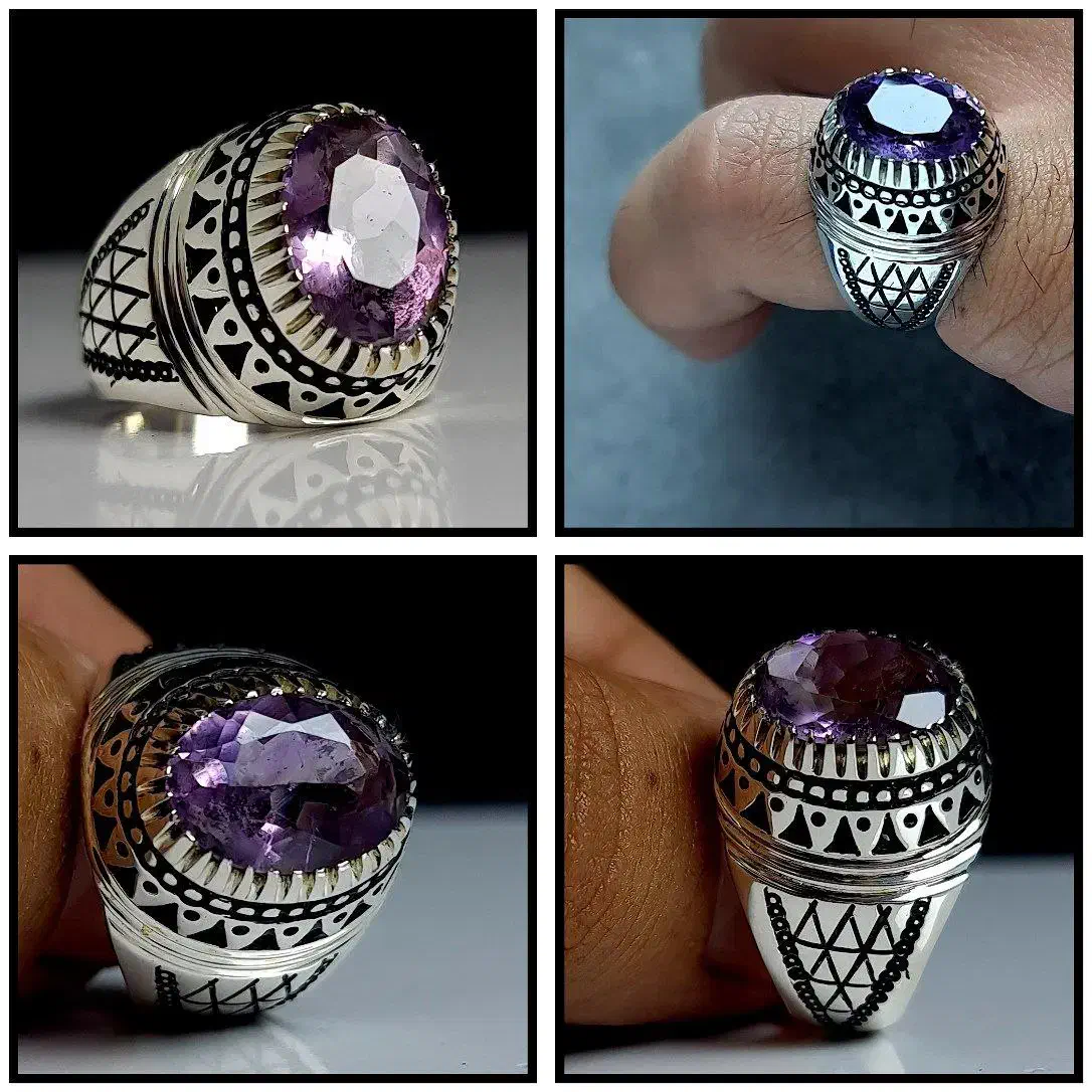 آماتیس آمیتیس امیتیست رکاب نقره دست ساز|جواهرات|اندیشه, اندیشه فاز ۴|دیوار