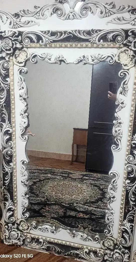 آینه قدی  قاب شده پلیستر|آینه|قرچک, شهرک گلها|دیوار