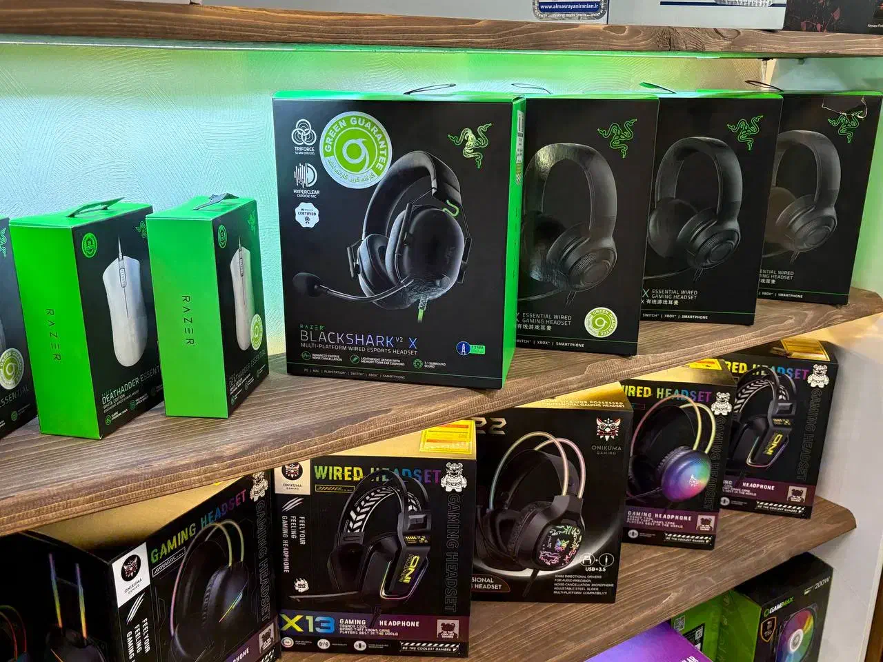 هدفون/ هدست ریزر بلک شارک Black Shark|قطعات و لوازم جانبی رایانه|تبریز, |دیوار