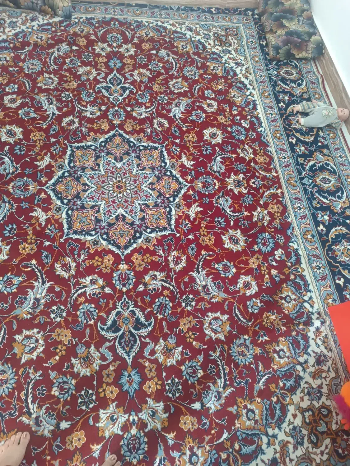 فرش نگین مشهد جنس قدیمی|فرش|سبزوار, علمدار|دیوار