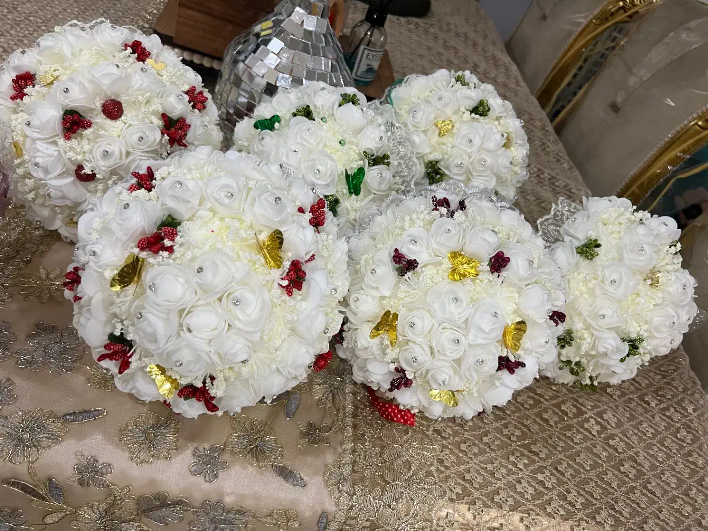 دسته گل عروس|گل مصنوعی|بندرعباس, |دیوار