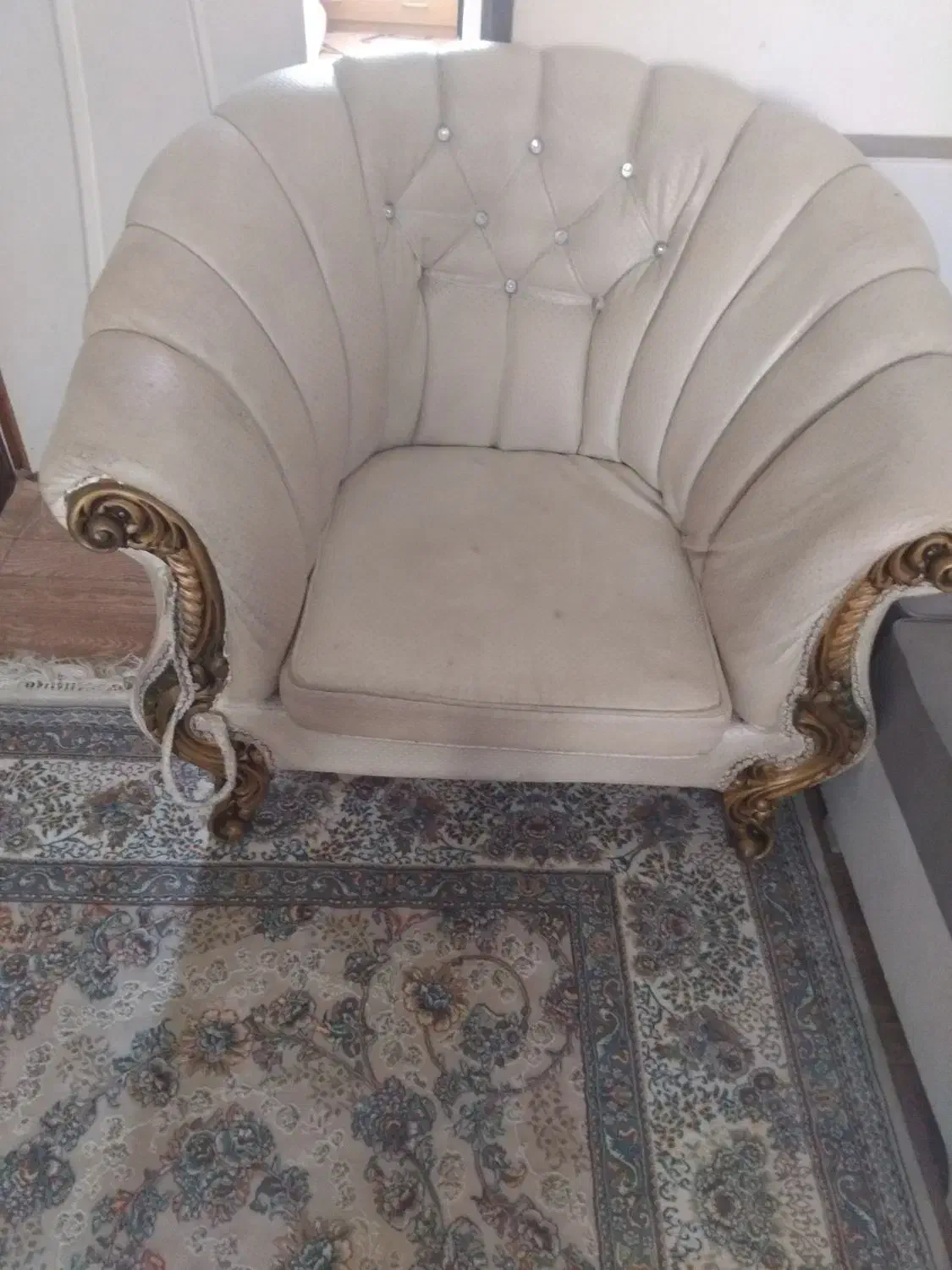 ی دست مبل ۵نفره سالم ۱۵۰۰|مبلمان خانگی و میز عسلی|کرمانشاه, |دیوار