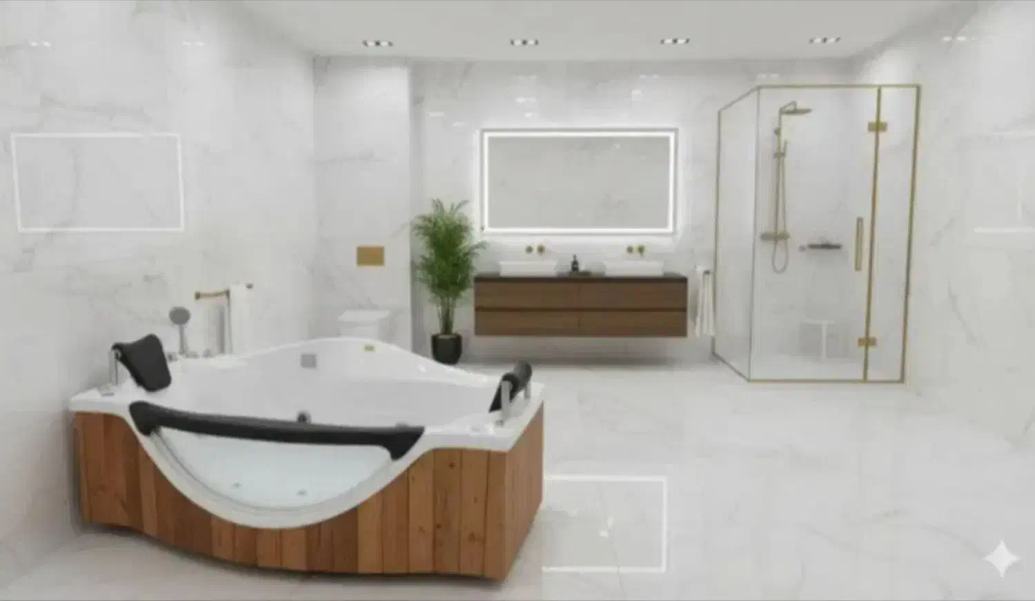 وان جکوزی خانگی|لوازم حمام|لاهیجان, مهرگان|دیوار