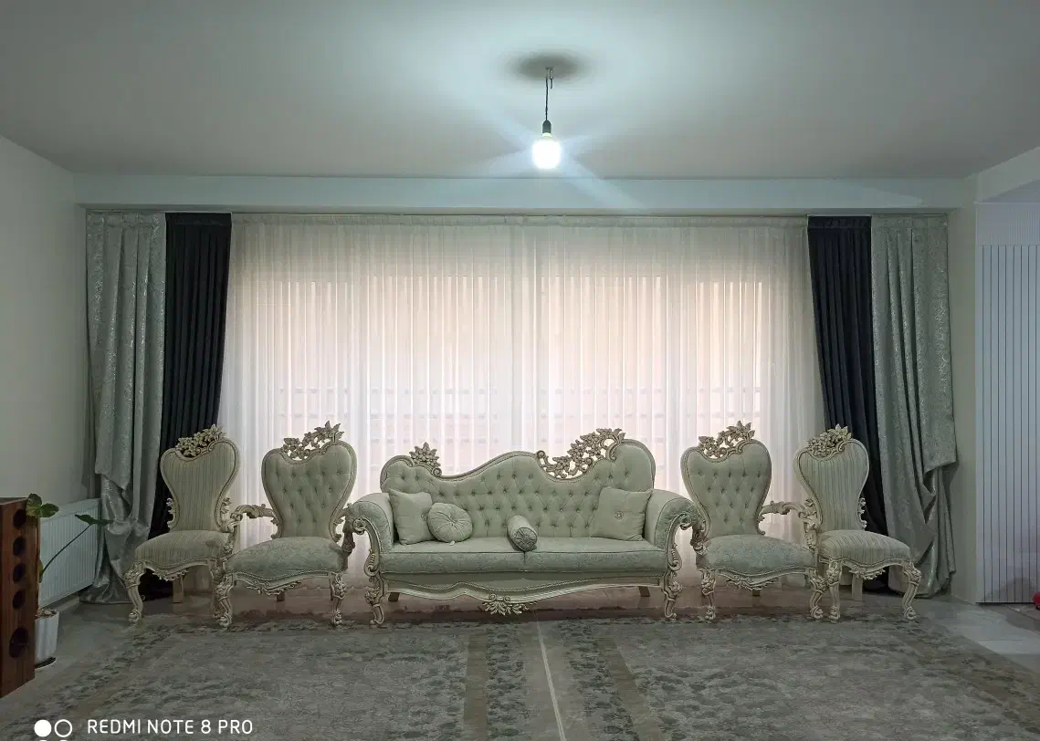 والن پرده ،پرده اتاق خواب ،|پرده، رانر، رومیزی|محمدشهر, همایون ویلا|دیوار